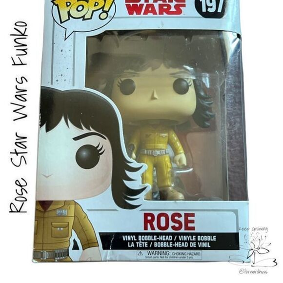 Star Wars - The Last Jedi - Rose Funko Pop #197 - Picture 8 of 9